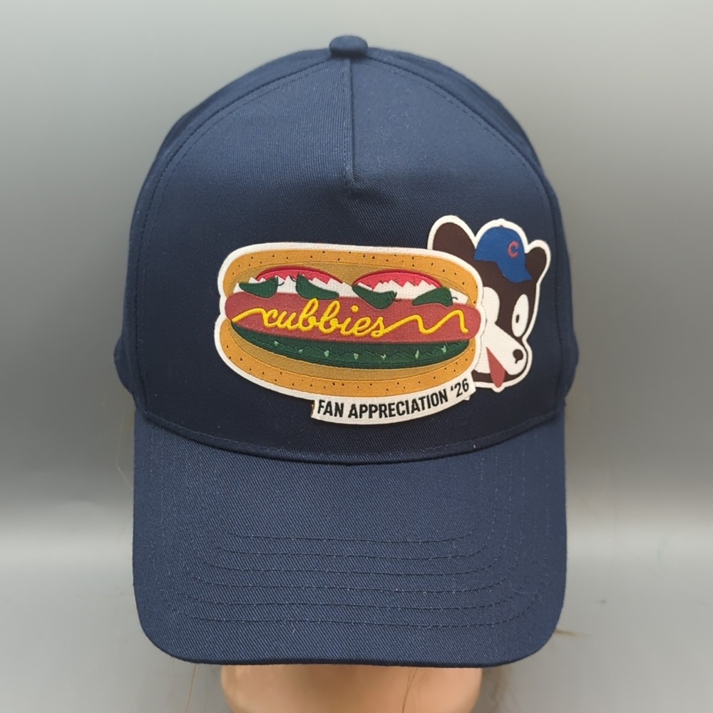 2026 Chicago Cubs SGA Fan Appreciation Day Hot Dog Snapback Cap Hat New